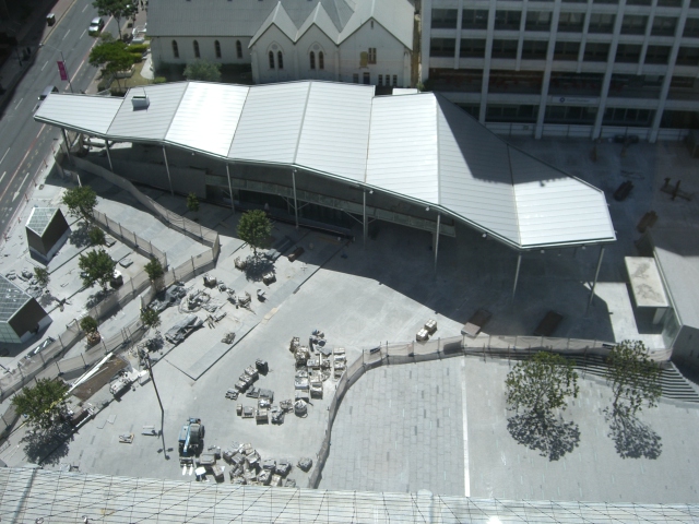 King George Square Aerial View